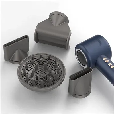 빗이 달린 헤어 드라이어